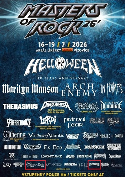 Master of Rock Festival band performance
